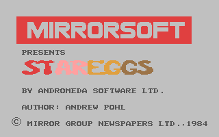 C64 GameBase Stareggs Mirrorsoft_Ltd. 1984
