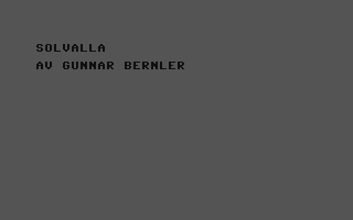 C64 GameBase Solvalla