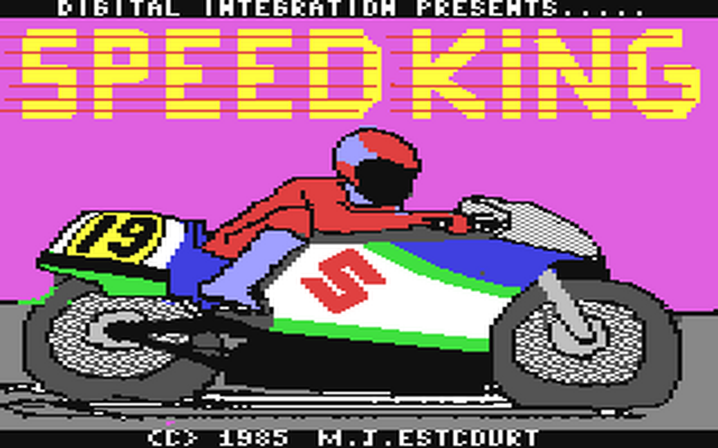 C64 GameBase Speed_King Digital_Integration 1985