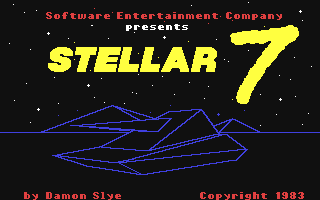 C64 GameBase Stellar_7 Software_Entertainment_Company 1983