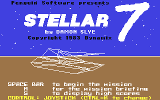 C64 GameBase Stellar_7 US_Gold 1984