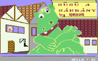 C64 GameBase Süsü_a_Sárkány_[Susu_the_Dragon] Andor/THS,_Inc. 1988