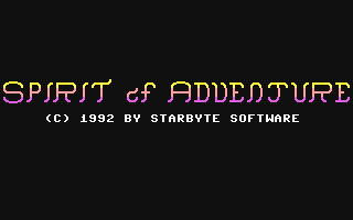 C64 GameBase Spirit_of_Adventure Starbyte_Software 1992