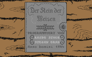C64 GameBase Stein_der_Weisen,_Der Kingsoft 1987