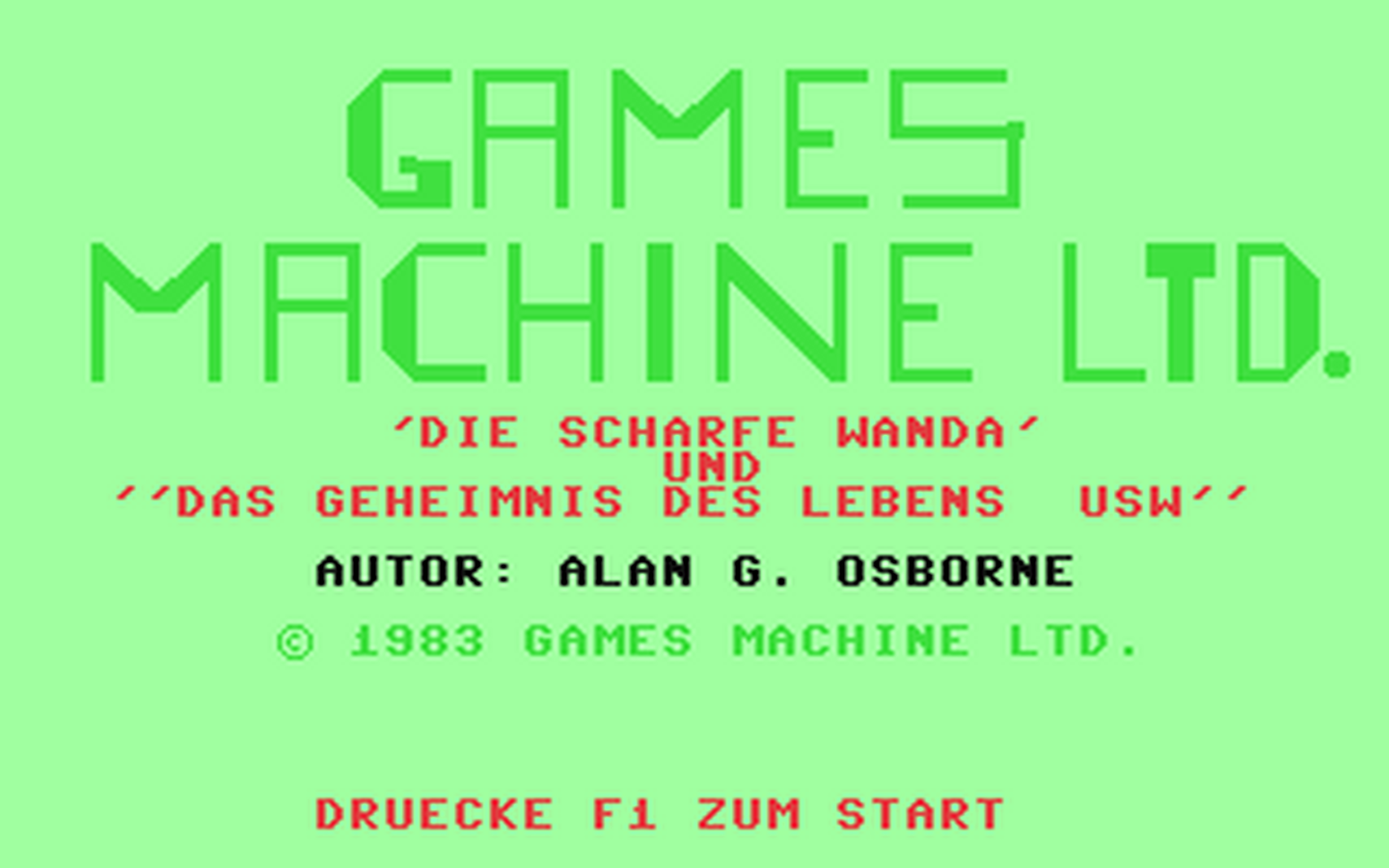 C64 GameBase Scharfe_Wanda,_Die Games_Machine_Ltd. 1983