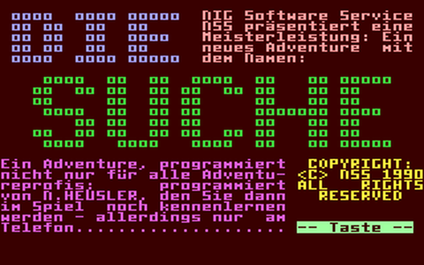 C64 GameBase Suche,_Die Markt_&_Technik/64'er 1992