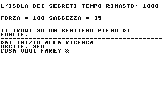 C64 GameBase Isola_dei_Segreti,_L' Gruppo_Editoriale_Jackson 1985