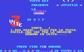 C64 GameBase Storia_Umana,_La Pubblirome/Game_2000 1986