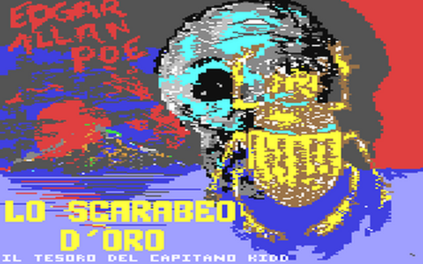 C64 GameBase Scarabeo_d'Oro,_Lo_-_Il_Tesoro_del_Capitano_Kidd Edisoft_S.r.l./Adventure_Time 1986