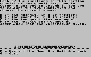 C64 GameBase SAT_Score_Improvement_System_-_Quantative_Comparisons_and_Word_Problems Hayden_Software_Co.,_Inc. 1984