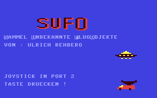 C64 GameBase SUFO_-_Sammel_Unbekannte_Flugobjekte Tronic_Verlag_GmbH/Compute_mit 1985