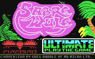 C64 GameBase Sabre_Wulf Firebird/Ultimate 1985
