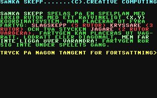 C64 GameBase Sänka_skepp SYS_Public_Domain 1991