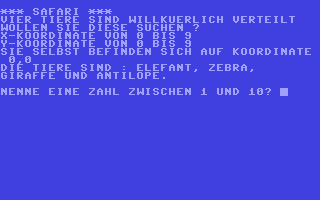 C64 GameBase Safari Pflaum_Verlag_München 1985