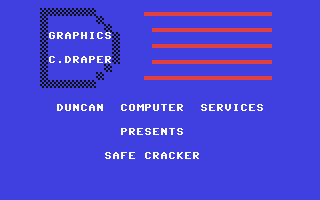 C64 GameBase Safe_Cracker Duncan_Computer_Services