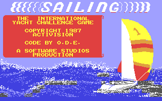 C64 GameBase Sailing Activision 1987