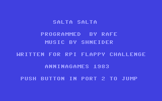 C64 GameBase Salta_Salta (Public_Domain) 2020