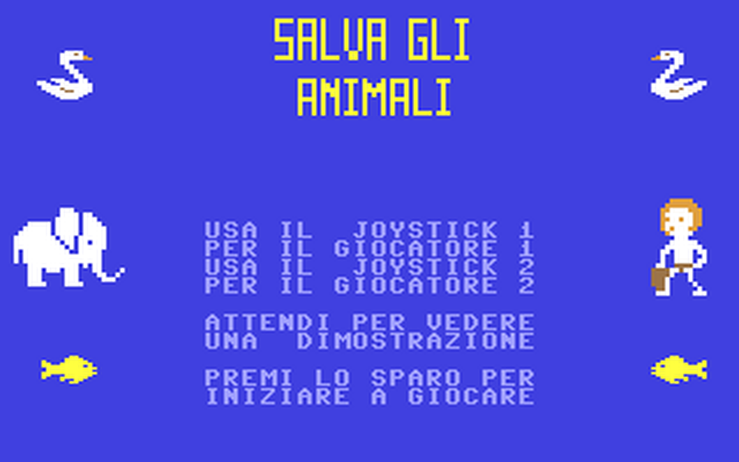 C64 GameBase Salva_Gli_Animali Edizioni_Societa_SIPE_srl./Hit_Parade_64 1987
