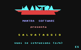 C64 GameBase Salvataggio Mantra_Software 1985