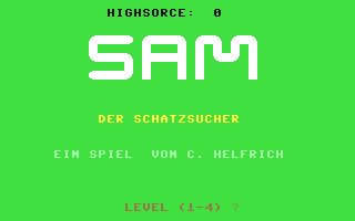 C64 GameBase Sam_-_Der_Schatzsucher Multisoft 1989