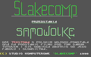 C64 GameBase Samowolka (Public_Domain) 1998
