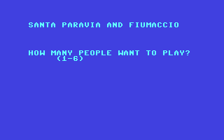 C64 GameBase Santa_Paravia_and_Fiumaccio