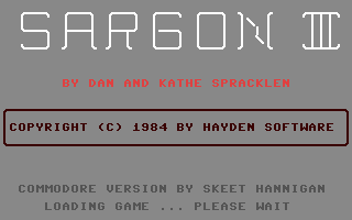 C64 GameBase Sargon_III Hayden_Book_Company,_Inc. 1984