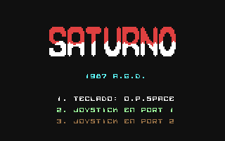 C64 GameBase Saturno Grupo_de_Trabajo_Software_(GTS)_s.a./Commodore_Computer_Club 1987