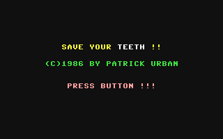 C64 GameBase Save_Your_Teeth Tronic_Verlag_GmbH/Homecomputer 1986