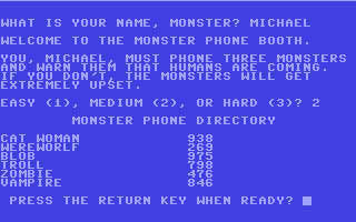 C64 GameBase Save_the_Monsters Scholastic,_Inc./Hard-Soft_Inc. 1984