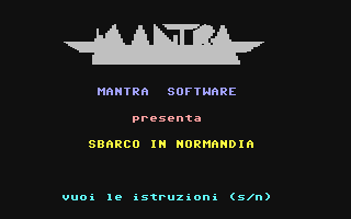 C64 GameBase Sbarco_in_Normandia Mantra_Software 1985