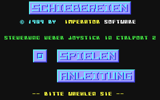 C64 GameBase Schiebereien CP_Verlag/Game_On 1989