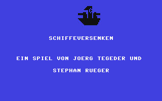 C64 GameBase Schiffeversenken Vogel-Verlag_KG/CHIP 1985