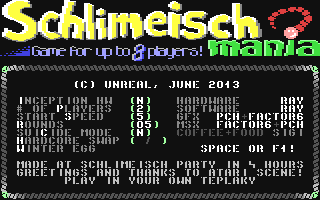 C64 GameBase Schlimeisch_Mania (Public_Domain) 2013