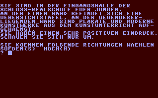 C64 GameBase Schloß-Real-Adventure Schloss-Realschule
