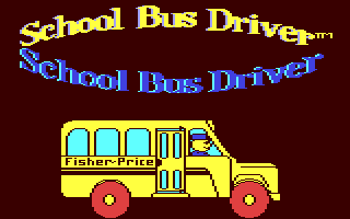 C64 GameBase School_Bus_Driver Spinnaker_Software/Fisher-Price_Learning_Software 1988