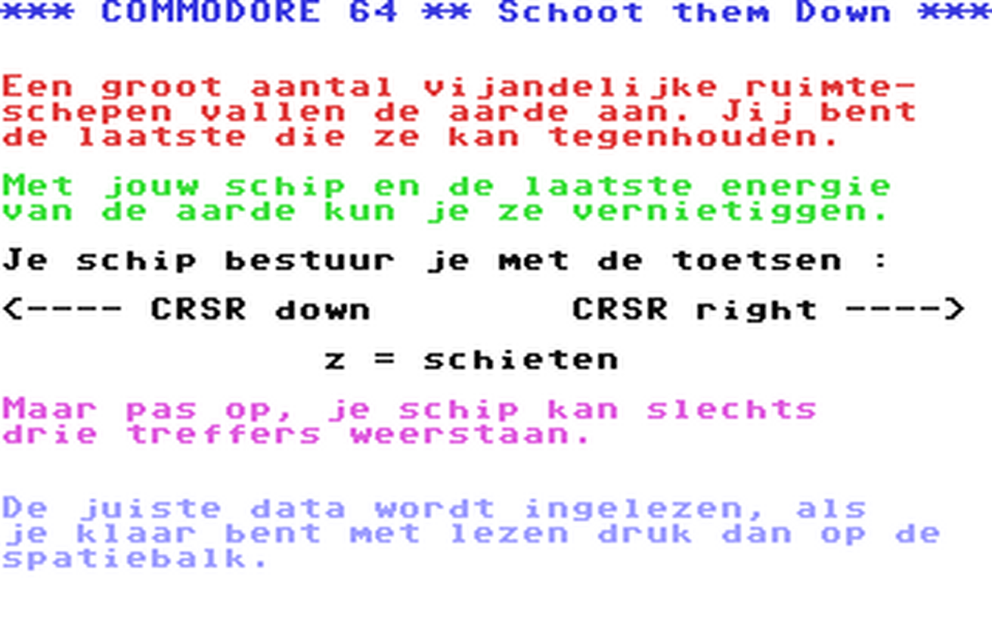 C64 GameBase Schoot_Them_Down Courbois_Software 1984