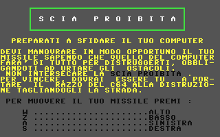 C64 GameBase Scia_Proibita Gruppo_Editoriale_Jackson/VideoBasic 1985