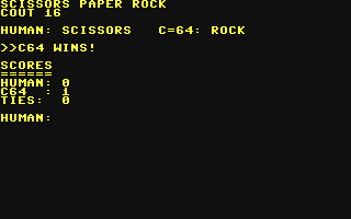 C64 GameBase Scissors_Paper_Rock (Public_Domain) 2016