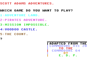 C64 GameBase Scott_Adams_Adventures Commodore 1981