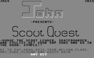 C64 GameBase Scout_Quest