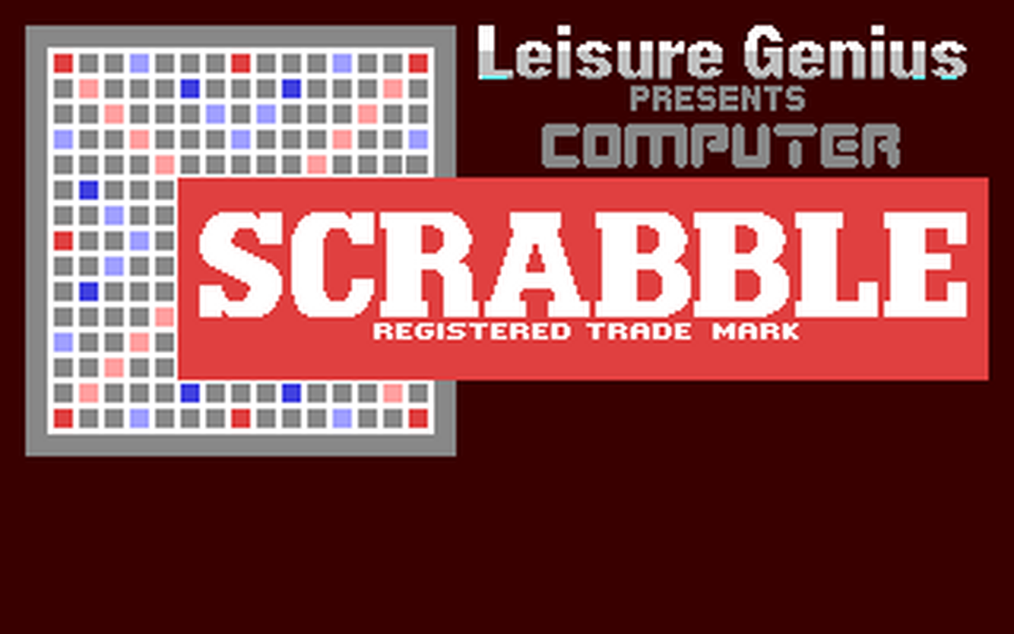 C64 GameBase Computer_Scrabble Leisure_Genius 1984