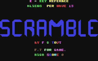 C64 GameBase Scramble Argus_Specialist_Publications_Ltd./Your_Commodore 1985