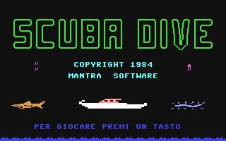 C64 GameBase Scuba_Dive Mantra_Software 1984