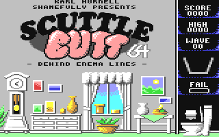 C64 GameBase Scuttlebutt_64_-_Behind_Enema_Lines (Public_Domain) 2018