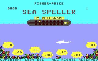 C64 GameBase Sea_Speller Spinnaker_Software/Fisher-Price_Learning_Software 1984