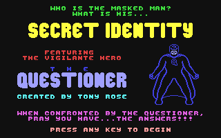 C64 GameBase Secret_Identity Loadstar/Softdisk_Publishing,_Inc. 1994