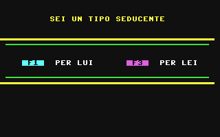 C64 GameBase Sei_un_Tipo_Seducente Edizione_Logica_2000/Formula_64 1986