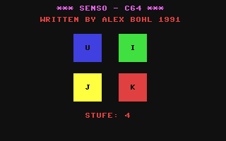 C64 GameBase Senso_-_C64 Markt_&_Technik/64'er 1991