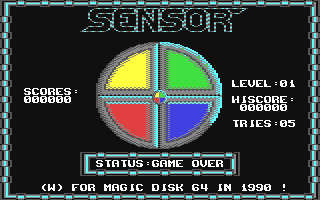 C64 GameBase Sensor CP_Verlag/Game_On 1991